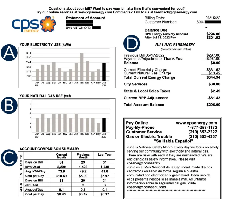 San Antonio homeowner reviewing a lower energy bill